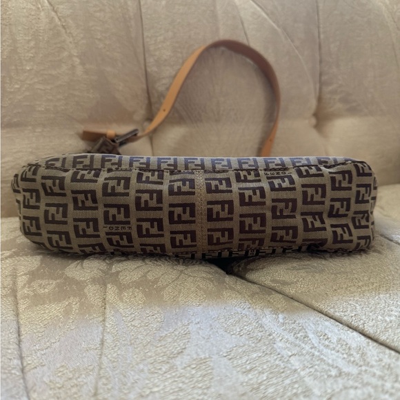 FENDI ZUCCA CANVAS SHOULDER BAG - Picture 9 of 9